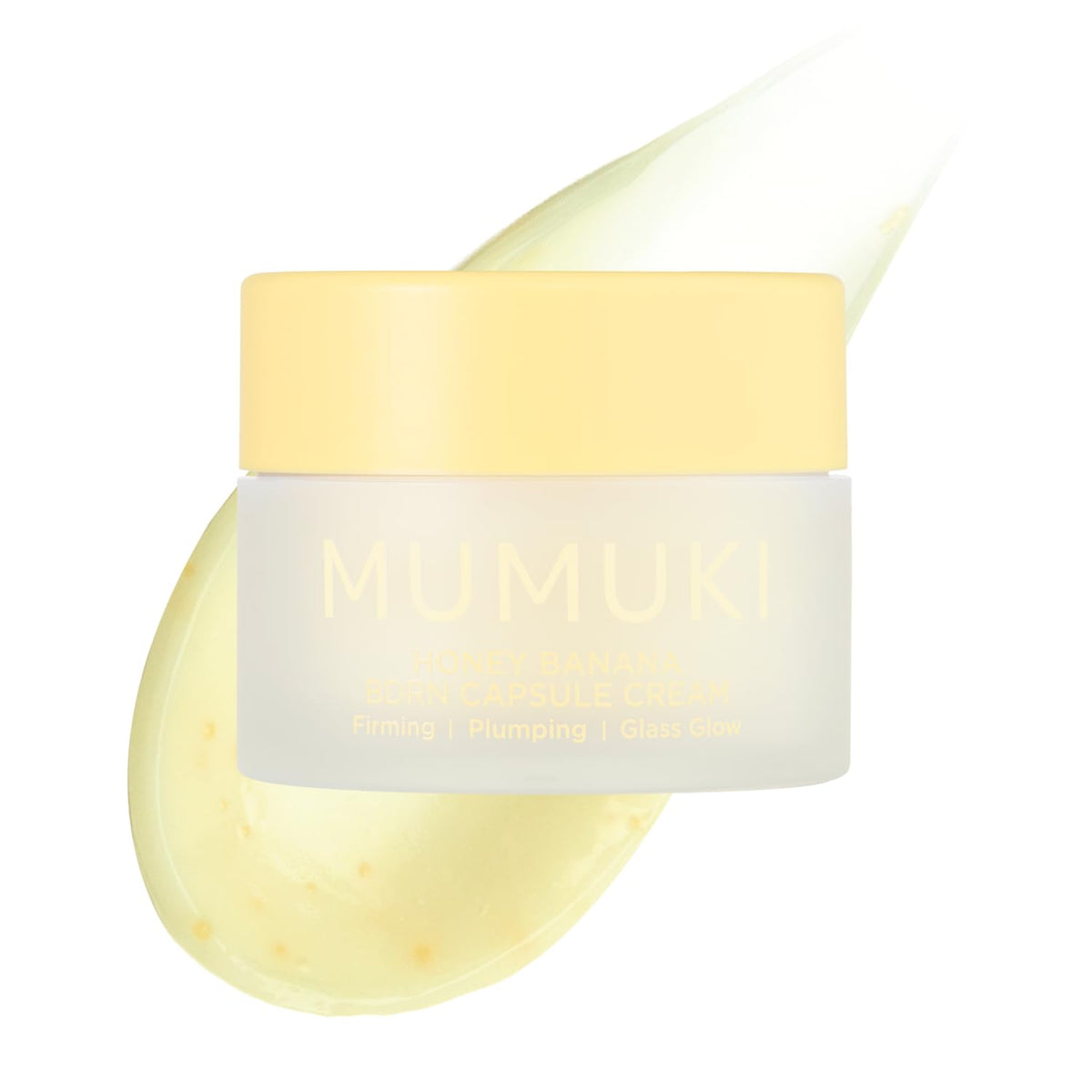 Honey Banana PDRN Cream | Korean anti Aging Face Moisturizer with Plant PDRN, Collagen & Ceramide | Firming, Plumping & Hydrating Capsule Cream for Glass Skin Glow | BDRN K-Beauty, 0.5 Fl Oz