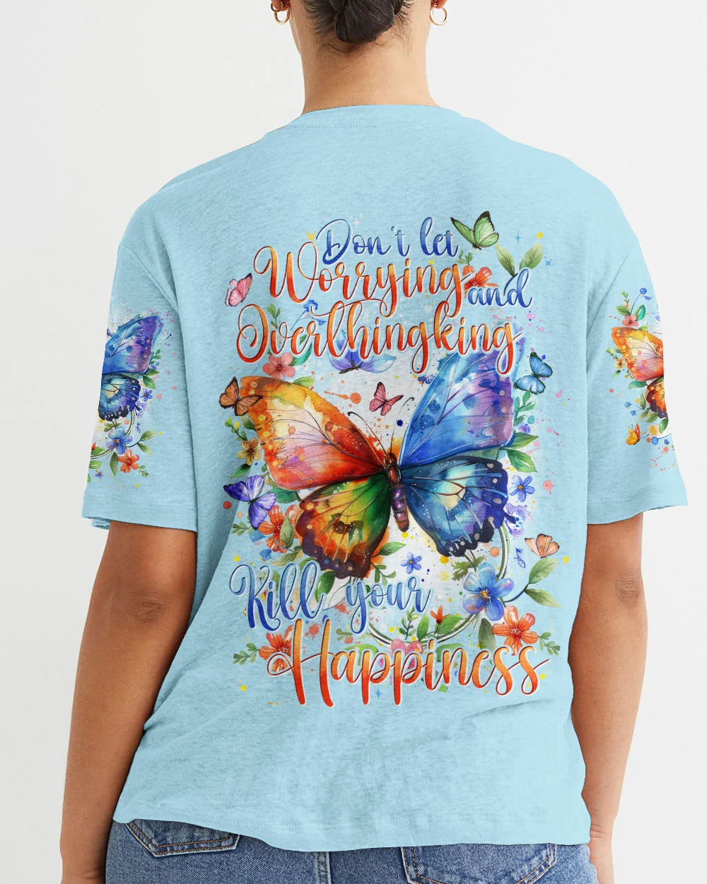 YOUR HAPPINESS BUTTERFLIES ALL over PRINT - TYTD0304242